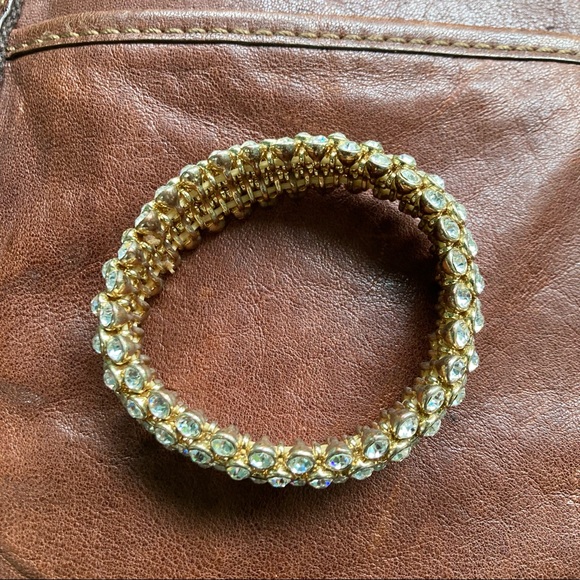 Rhinestone Stretchy Bracelet OS - Picture 2 of 4